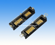 SATA 7+6P公座 SMT