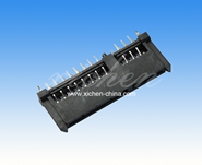 SATA 7+15P母座 加高型双排180度
