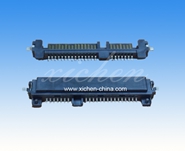SATA 7+15P公座 半包沉板式带接地片