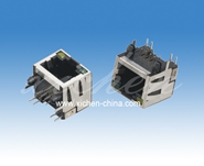 RJ45-56S-8P8C-带灯带弹