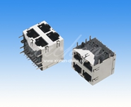 RJ45-5921S-8P8C-2X2P 双层