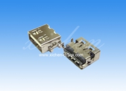 USB AF 短体沉板1.9mm