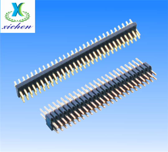 1.27mm排针 双排180度