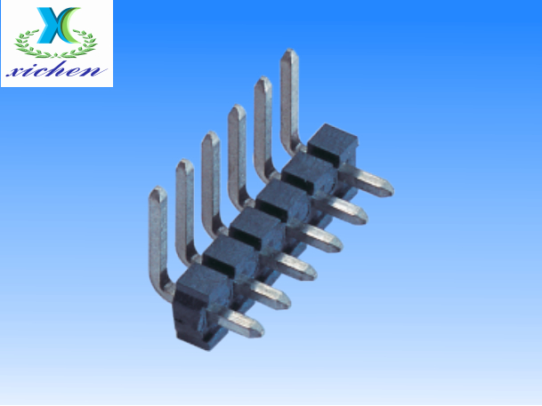 3.96mm排针 单排90度