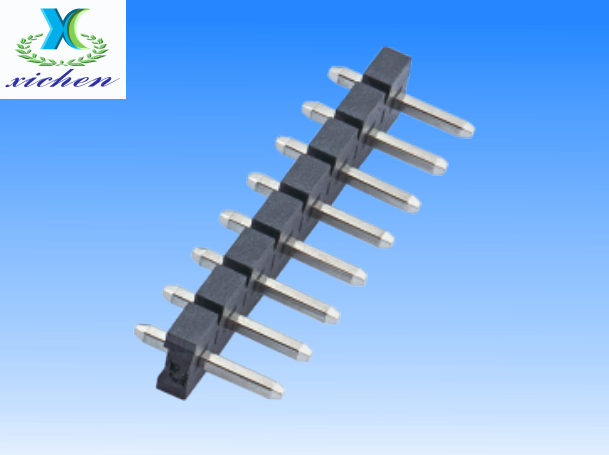 5.08mm排针 单排180度